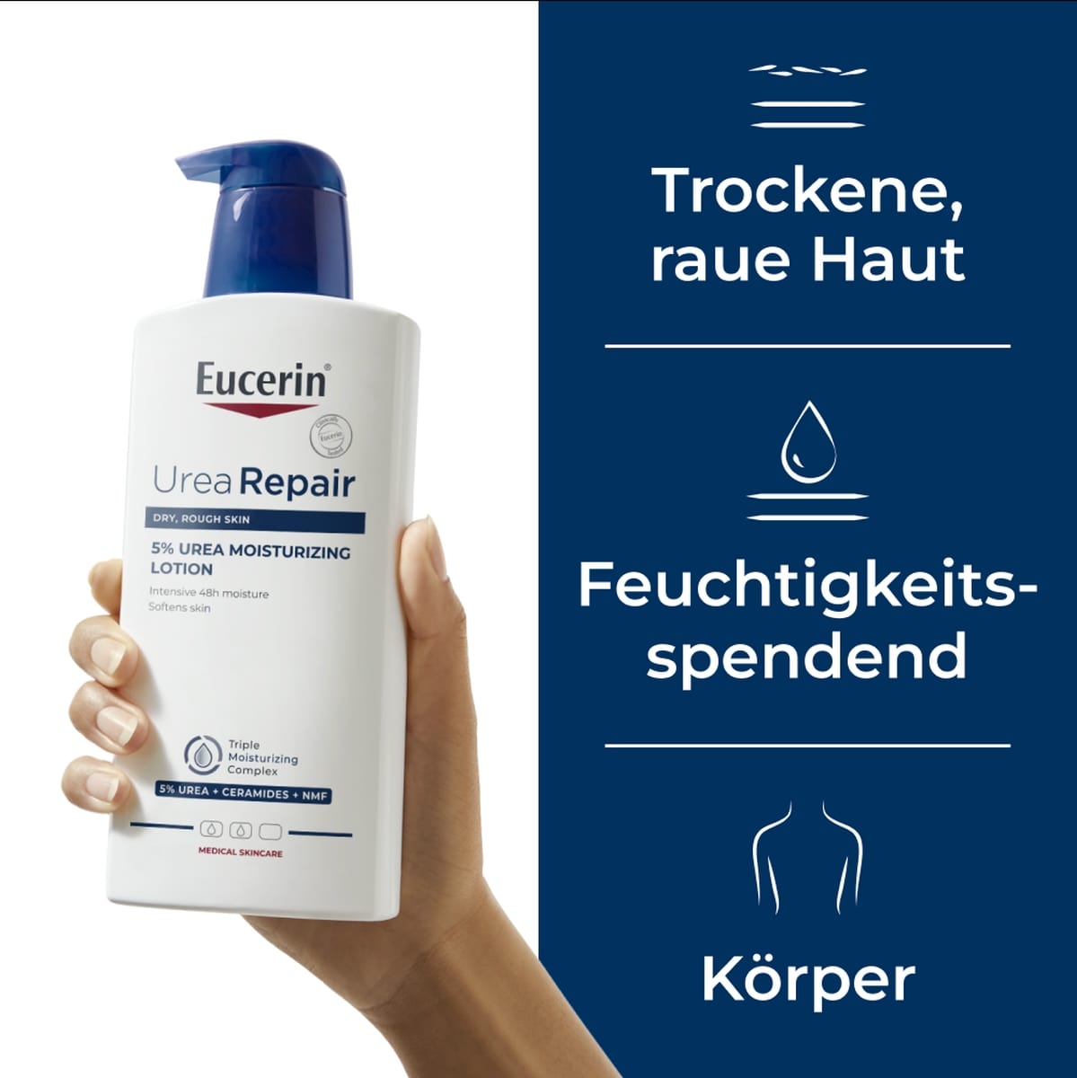 5% Urea Feuchtigkeitslotion