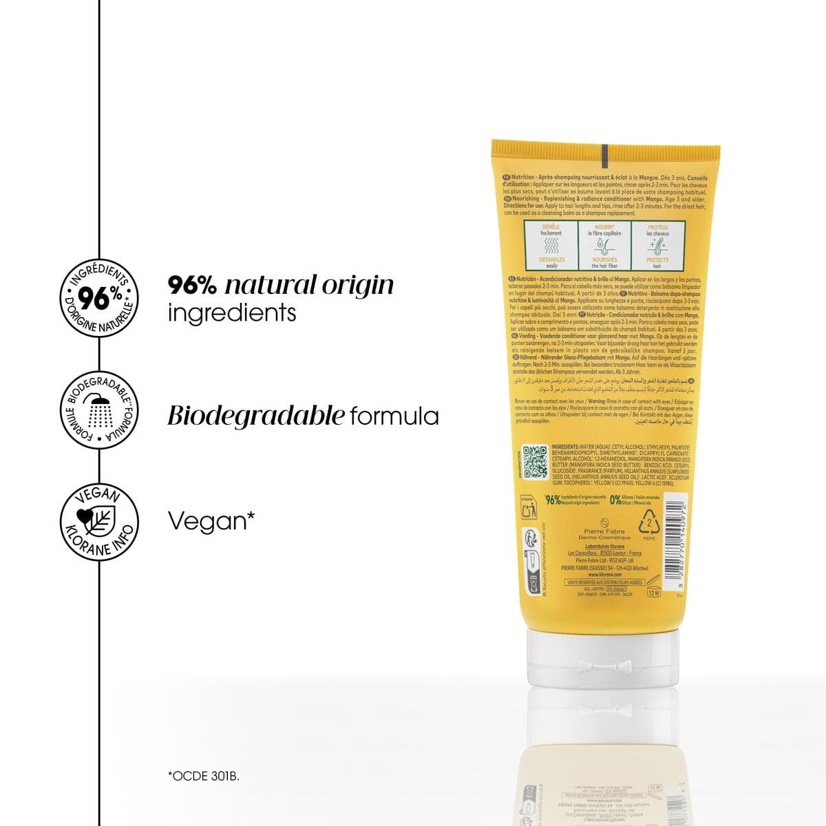Nourishing Conditioner for Dry Hair with Mango