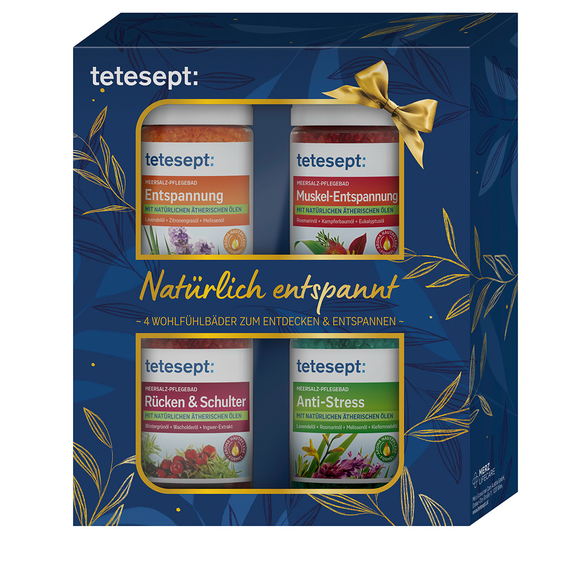 Set di Sali Curativi Naturalmente Rilassati
