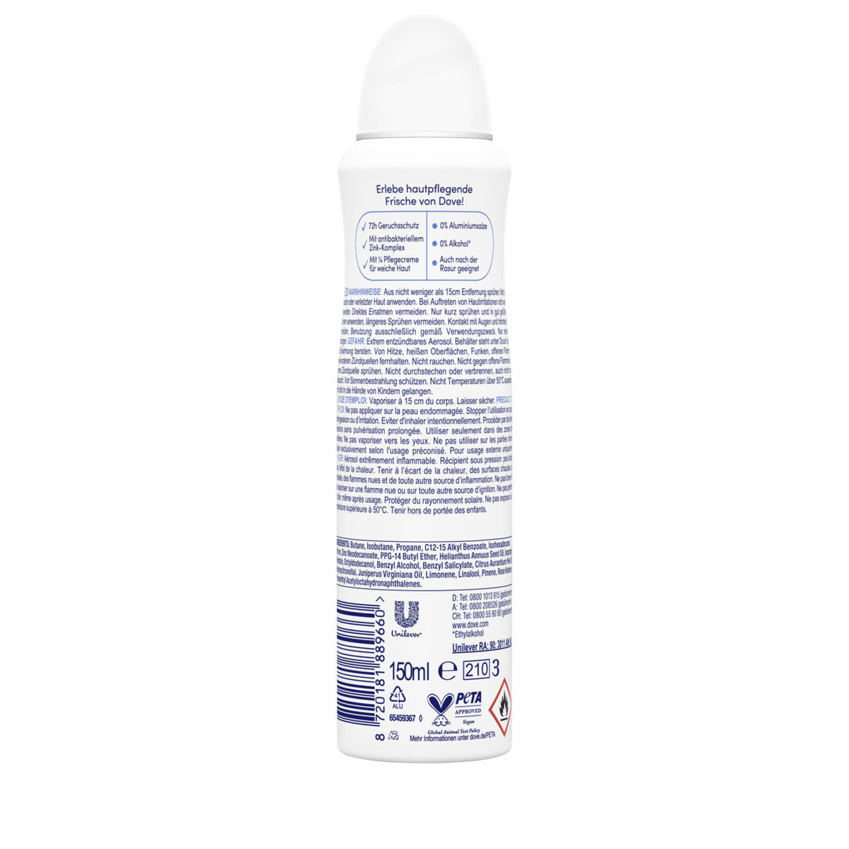 Deo Aero Fresh + Care 0% Original