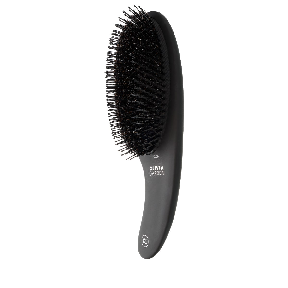 Expert Care Curve Boar&Nylon Bristles Matt Black