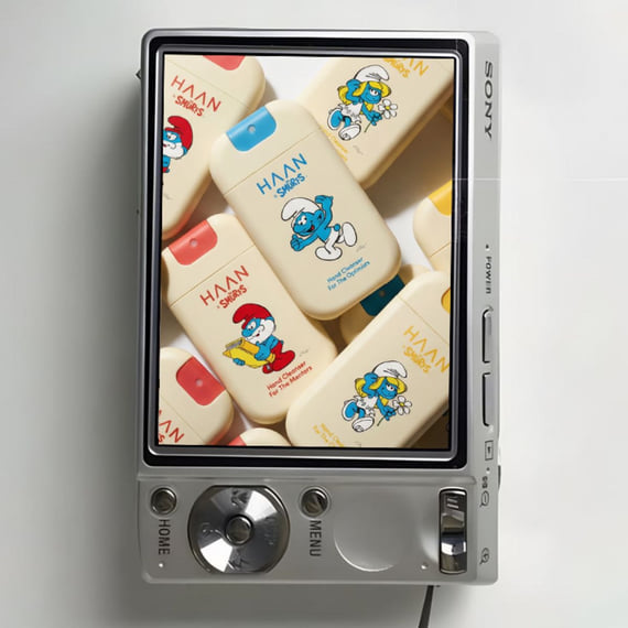 Hand Sanitizer Yellow Smurf - The Charmer