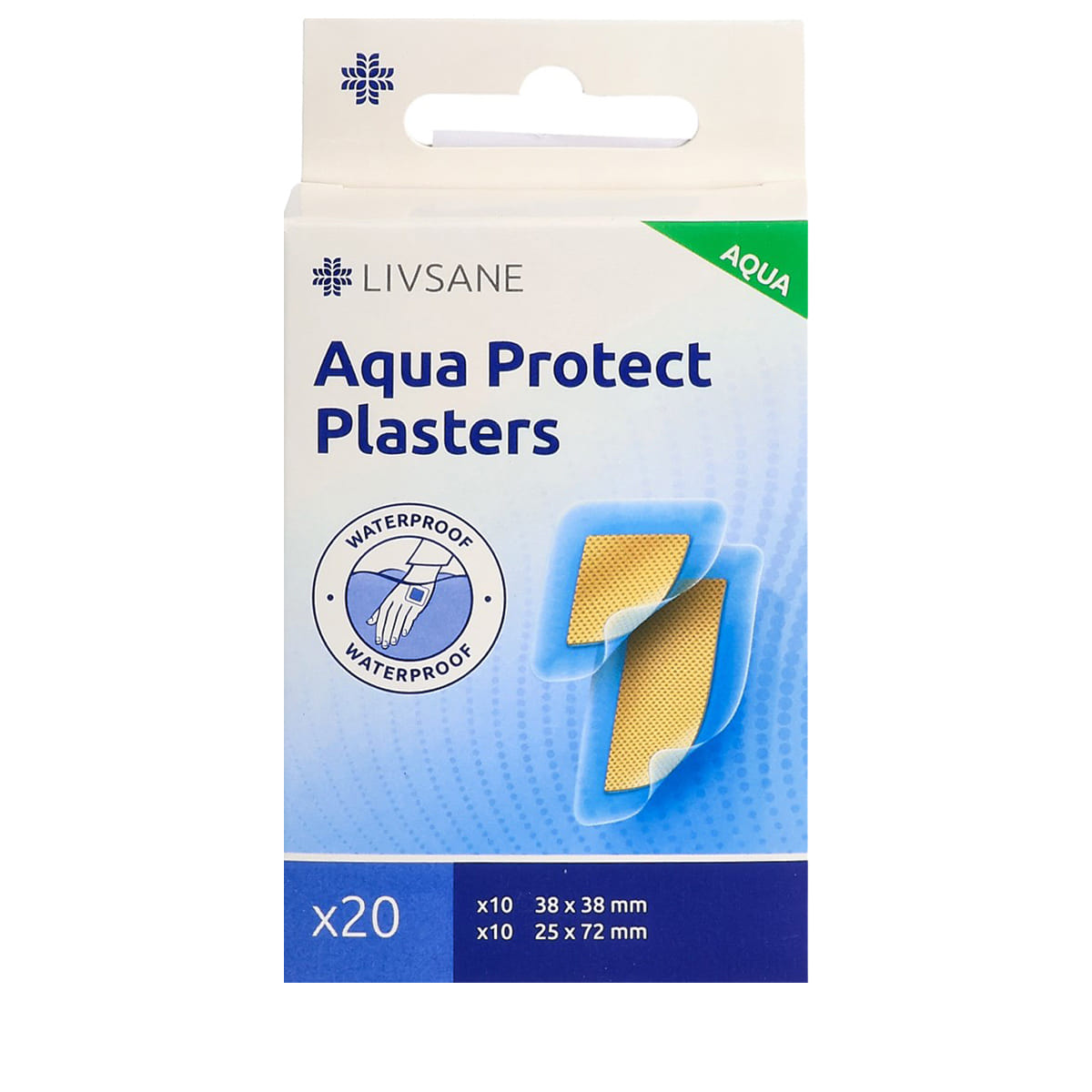 Aqua Protect Pflaster - 20 Stk.