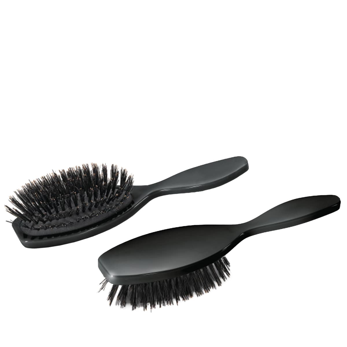 Spazzola per Capelli Basic Brilliance & Shine - rotondo Spazzola in Setole di Cinghiale