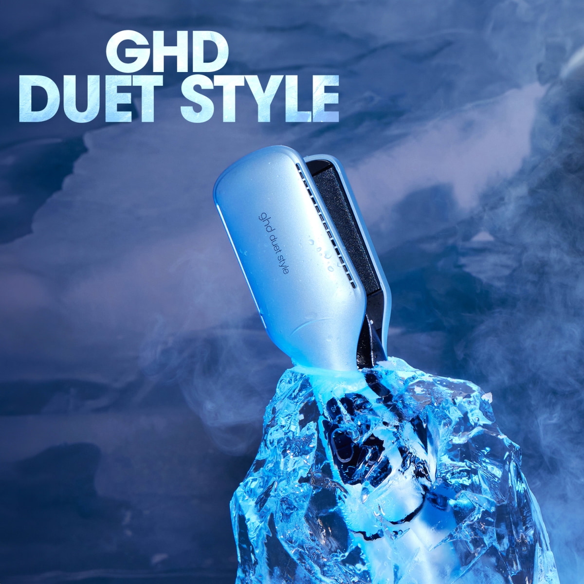 Duet Style Limited Edition - 2-in-1 Hot Air Styler in Icy Blue