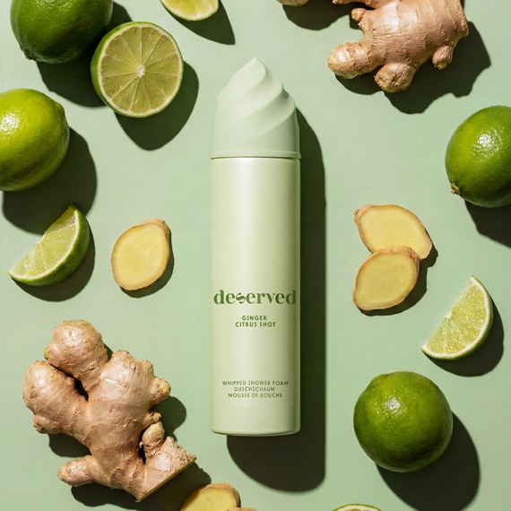 Mousse de Douche Ginger Citrus Shot