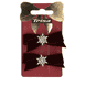 Velvet Bow On Hair Clip