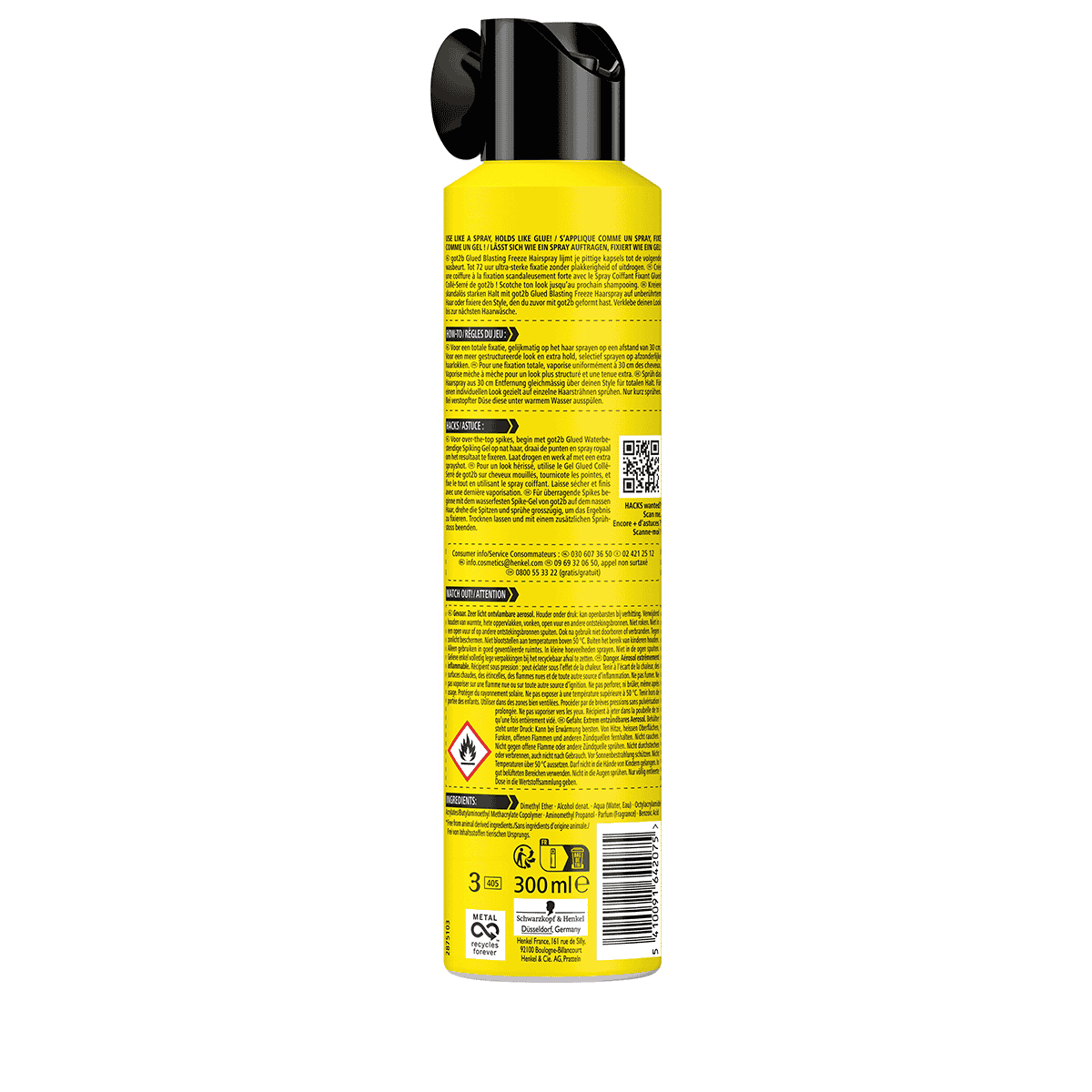 Glued Hair Spray