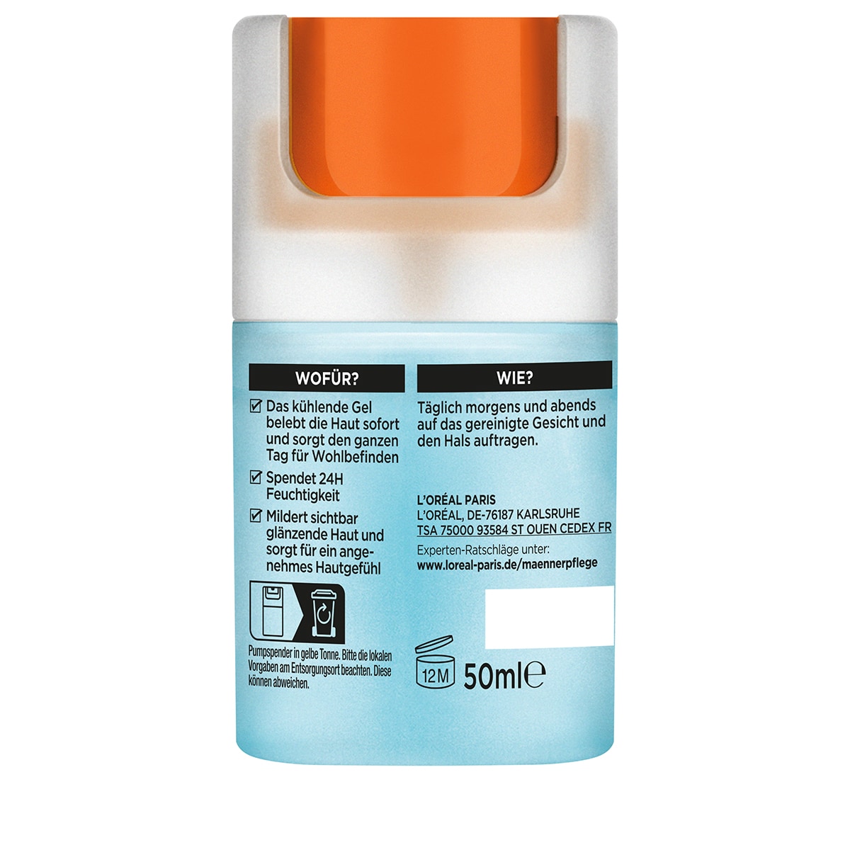 Hydra Energy 24H Gel Hydratant Rafraîchissant Anti-Brillance