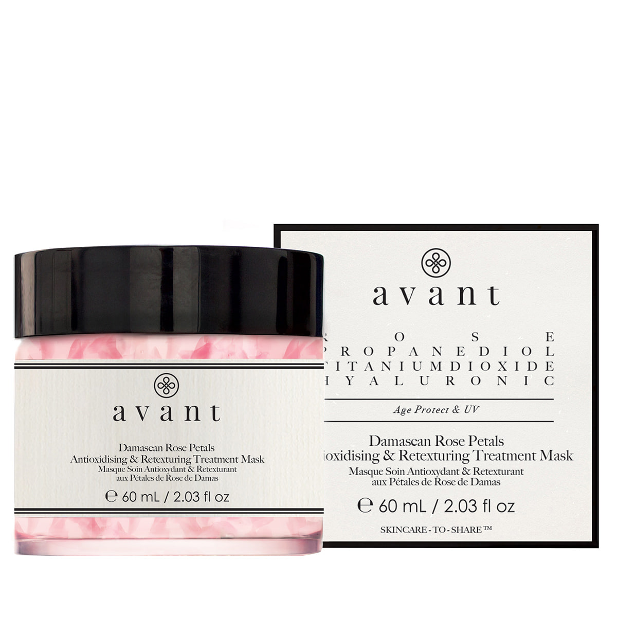 Pflegende Maske Damascan Rose
