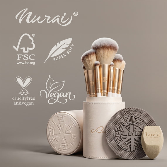Prime Vegan Brush Set - Champagne