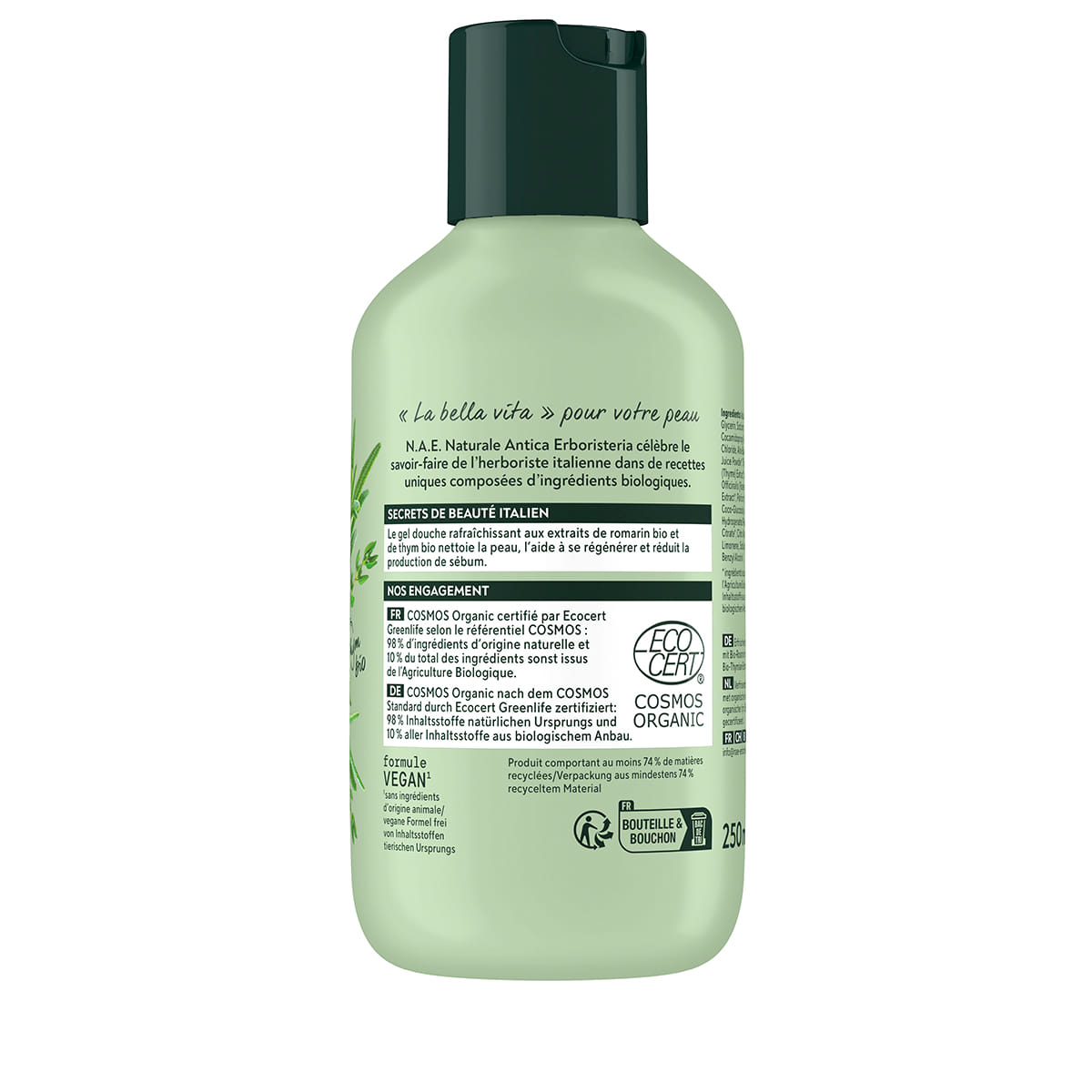 Moisturising shower gel