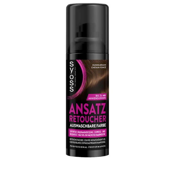 Ansatz Retoucher Haarfarbe