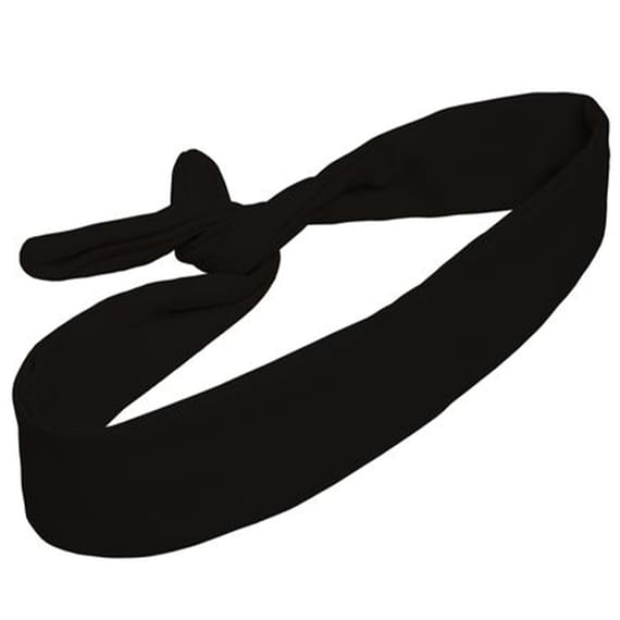 Leather Hairband Wire Black