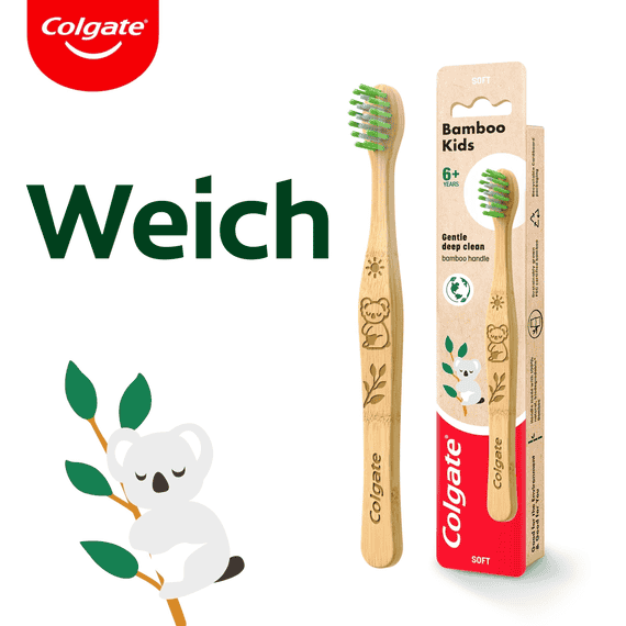 Spazzolino Bamboo per Bambini Orso/Koala 6+