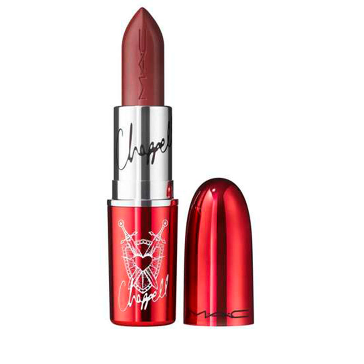 Viva Glam Lustreglass Sheer-Shine Lipstick Roan of Arc