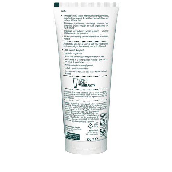 Derma Balance Baume de Douche Apaisant