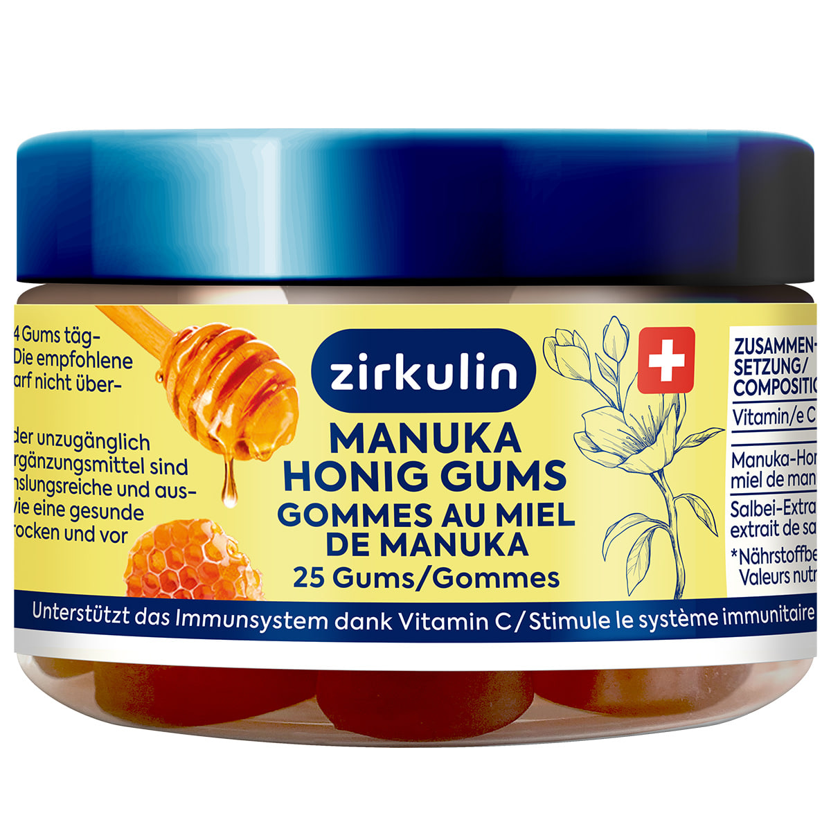 Caramelle Gommose al Miele di Manuka - 25 Pezzi