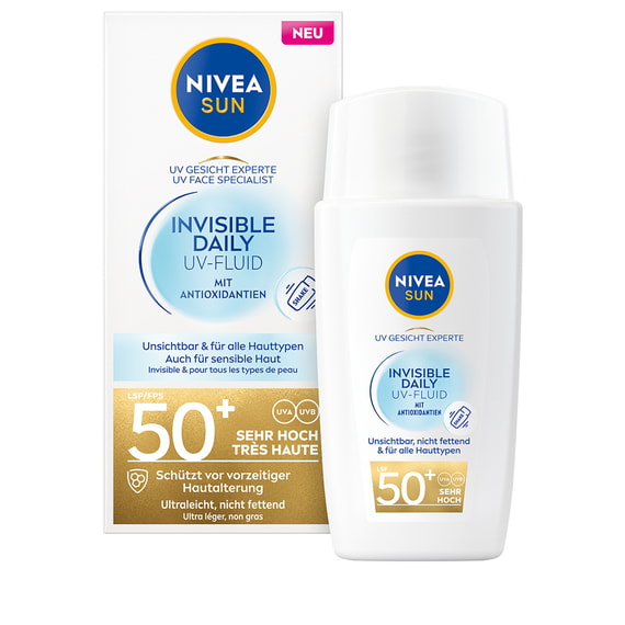 UV Face Invisible Daily Fluid SPF50+