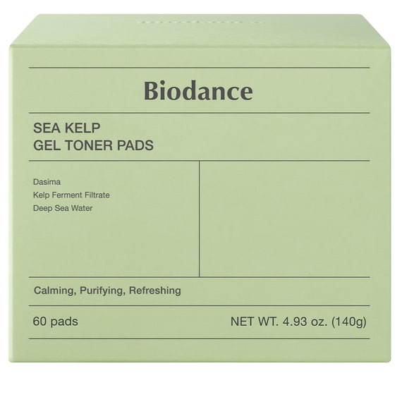 Sea Kelp Gel Toner Pads - 60 Pads