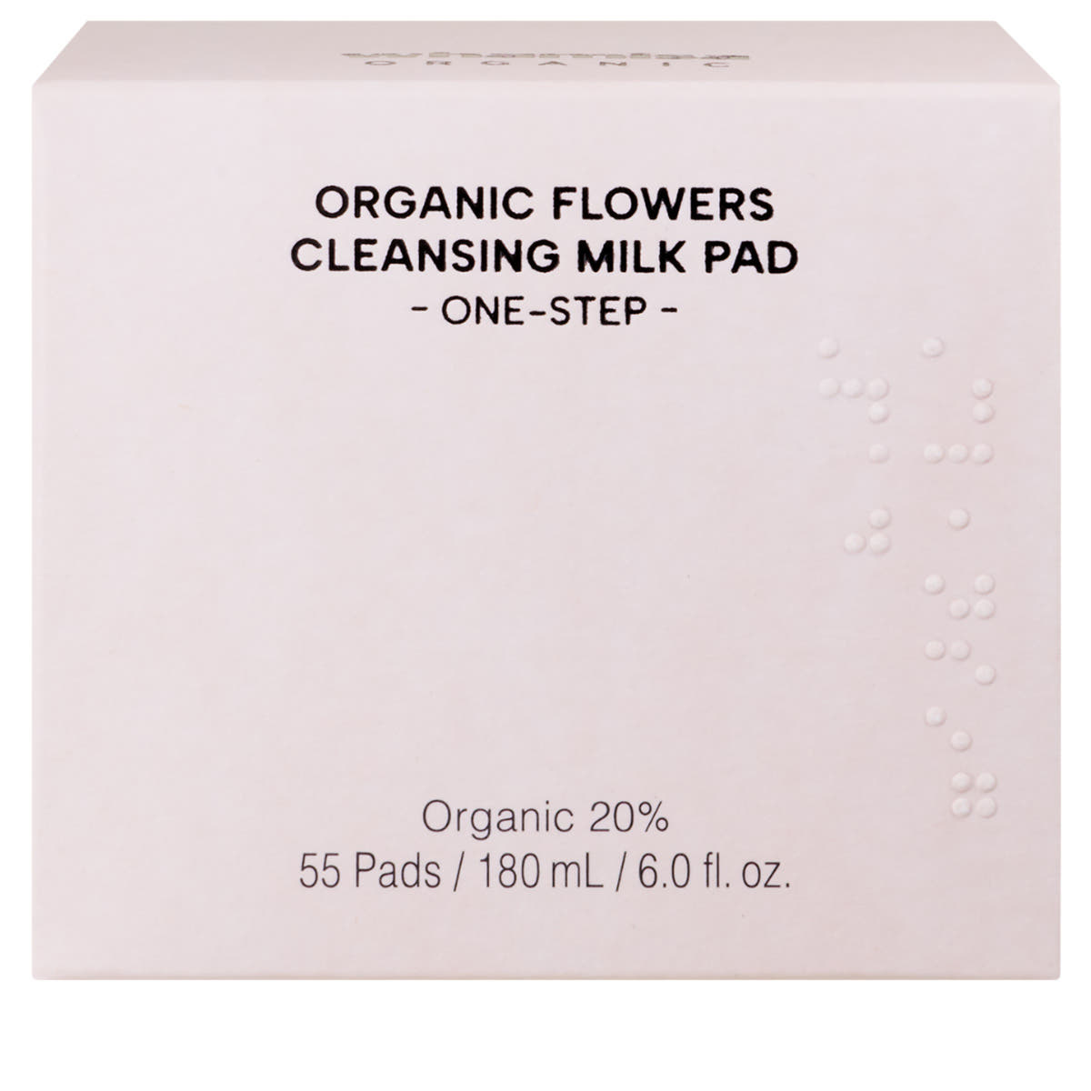 Organic Flowers One-Step Cleansing Milk Pad
