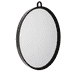 Miroir à main avec support noir
