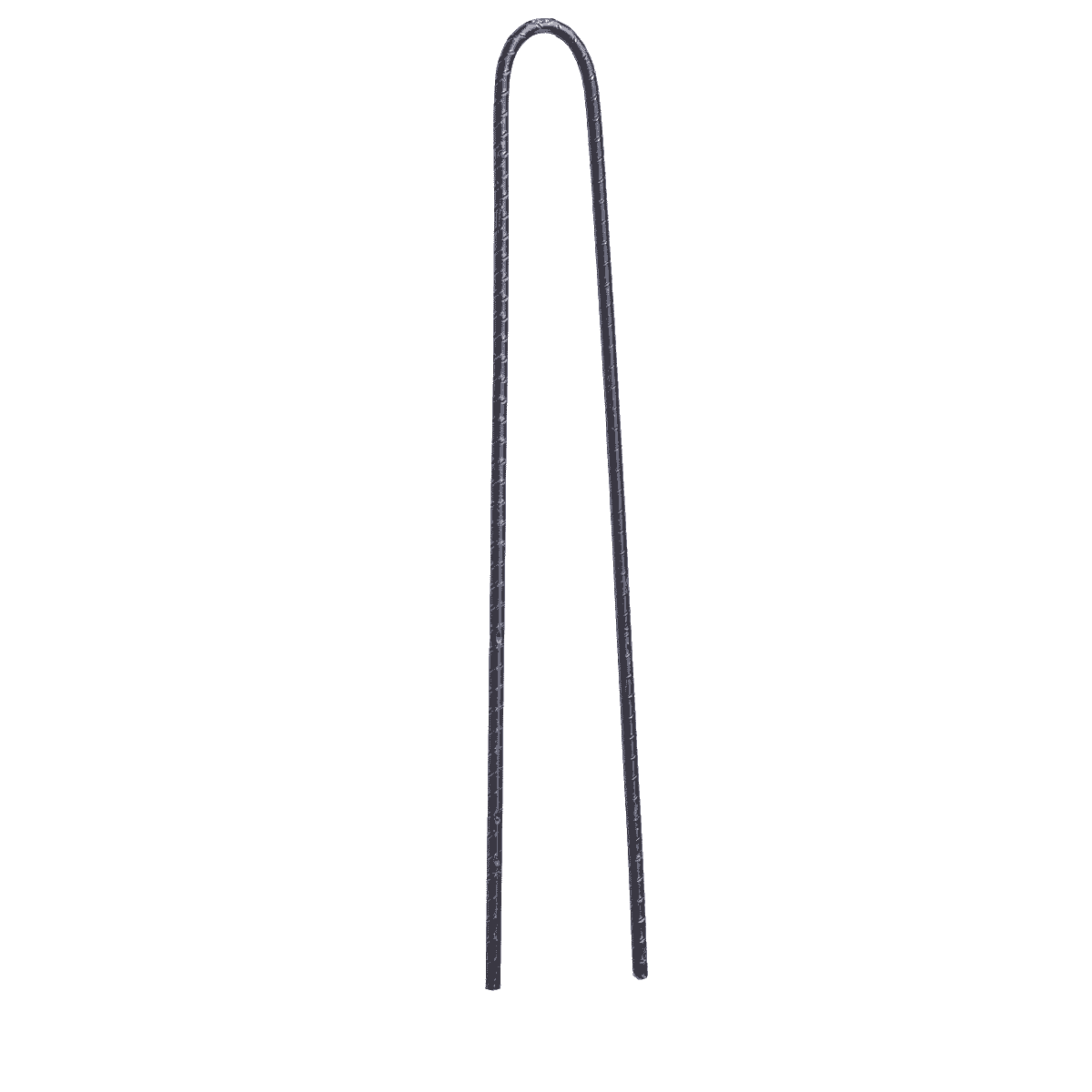 Profi-Haarnadeln U-förmig, geriffelt, 53 mm, 40 Stk.