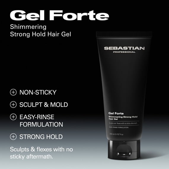 Shimmering Strong Hold Hair Gel