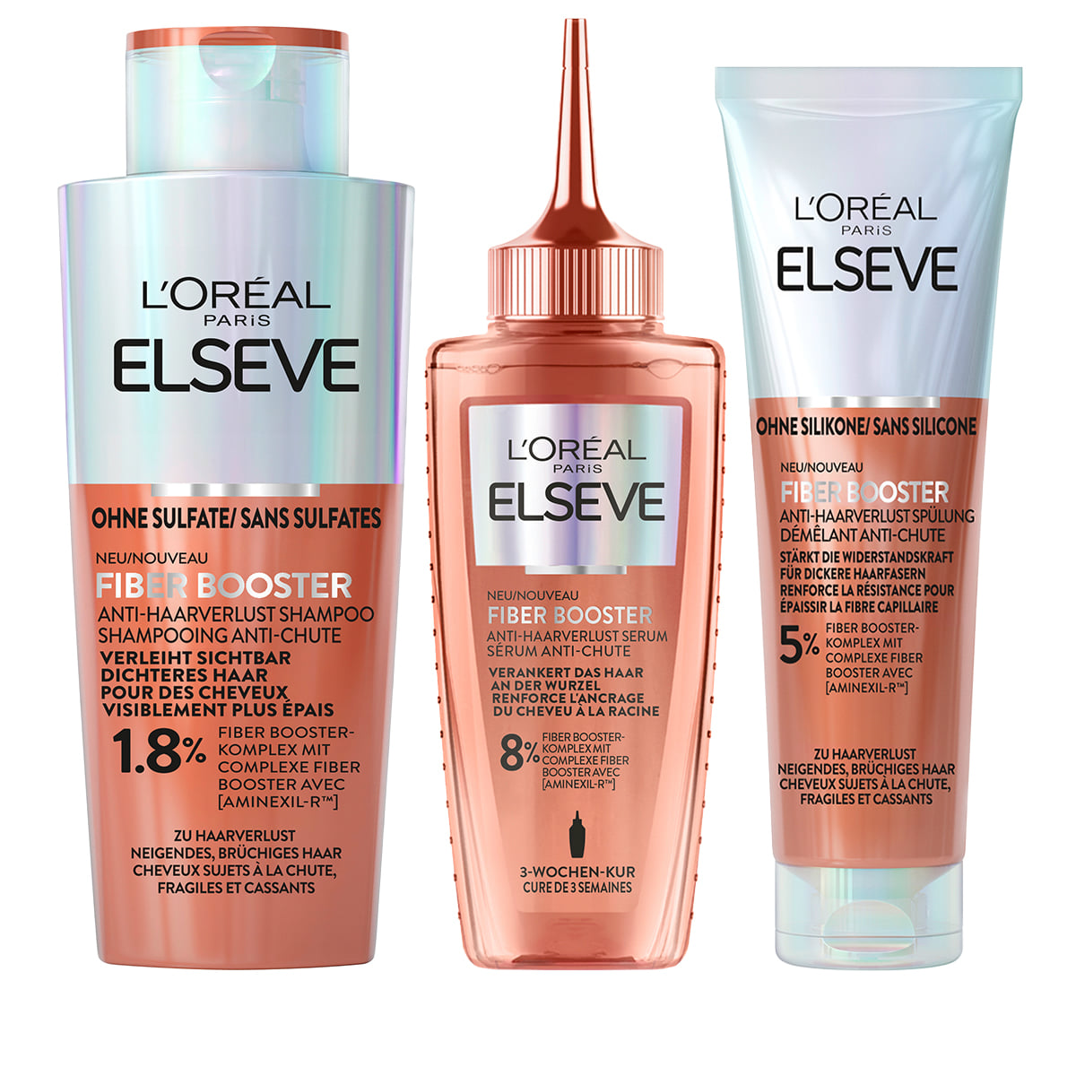 Fiber Booster Set gegen Haarausfall