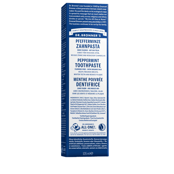 Fluoride-Free Toothpaste - Peppermint