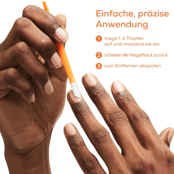 Nagelpflegeset ready.prep.go. mit Nagelhautentferner und Nagelhautschieber