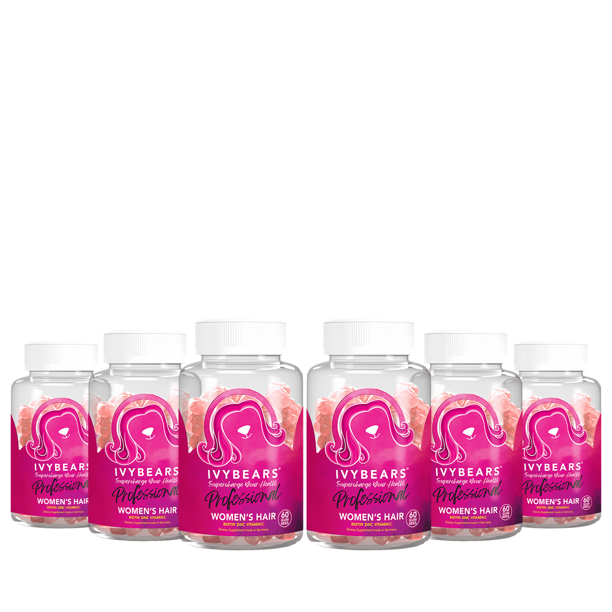 6 Monatspackung Professional Women's Hair