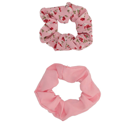 Three-Pack Scrunchie – Rosa