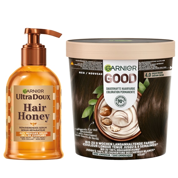 Kit GOOD Brown Cocoa & Honey Repairing Serum