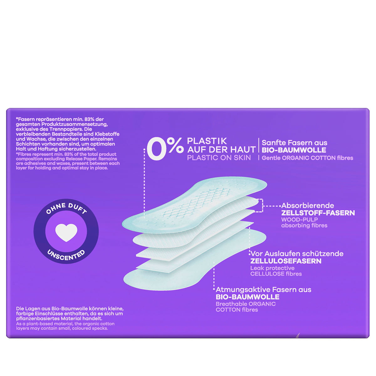 Salvaslip Normal 100% Vegetali Big Pack - 42 Pz.