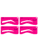 Zero To Brow Stencil Thin Brow