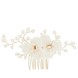 Pettine Per Capelli Con Fiori Bianchi