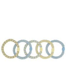 Nordic Elastics - Yellow, Light Blue