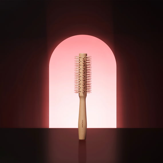 Round Wood Brush 0.75''