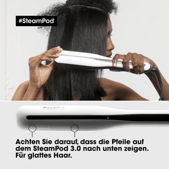 Steampod 3.0 Glätteisen mit Dampftechnologie