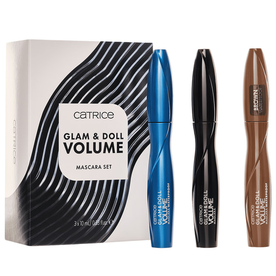 Glam & Doll Volume Mascara Set - 01 Turn Up The Volume!
