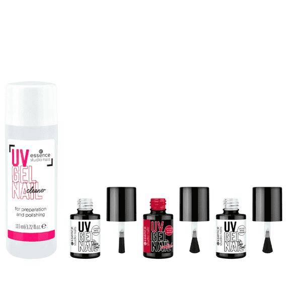 UV Gel Nail Starter Set - 01 Red