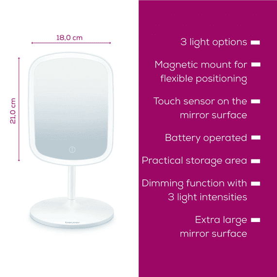 Illuminated Cosmetic Mirror BS 47