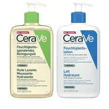 Lozione idratante + Olio detergente idratante