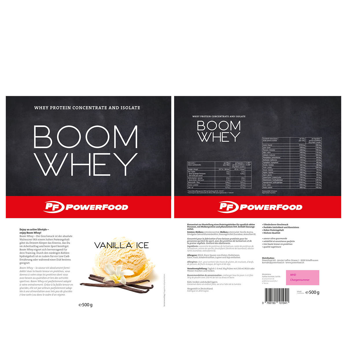 Boom Whey Vanilla Ice