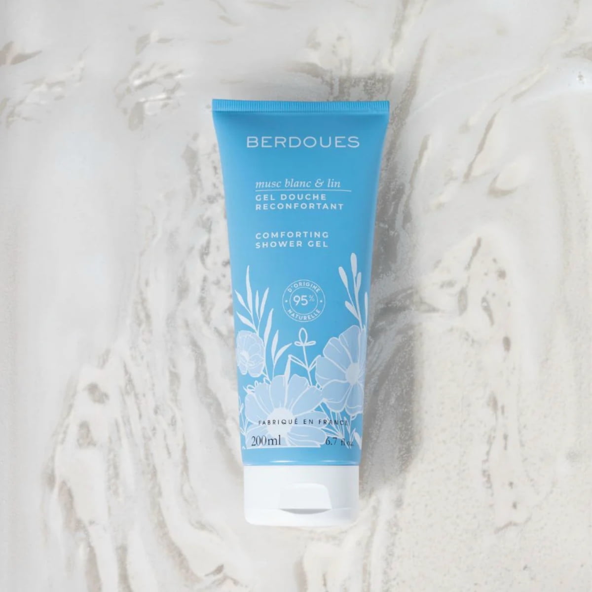 Musc Blanc & Lin Comforting Shower Gel