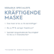 Kräftigende Maske