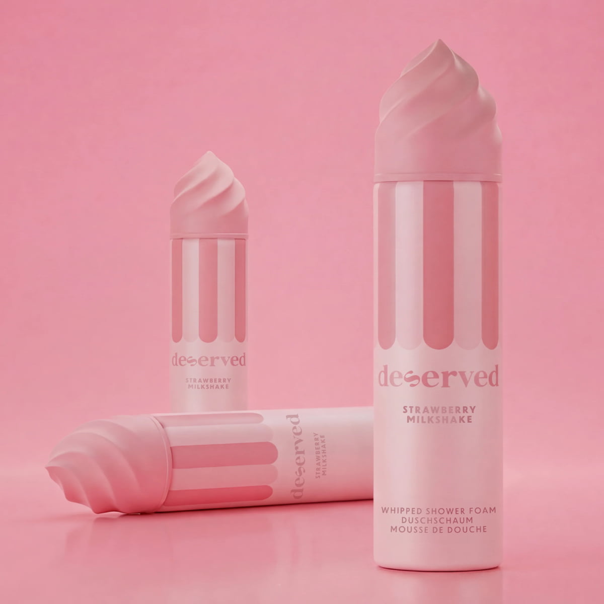 Mousse de Douche Strawberry Milkshake