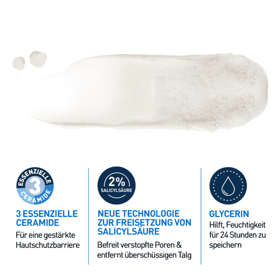 3in1 Tonerde-zu-Schaum Reinigung