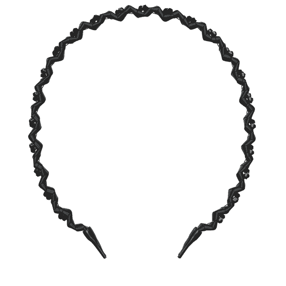 Hairhalo Black Sparkle